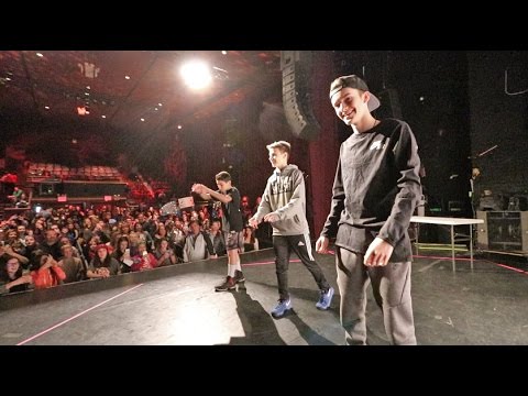 WE BACKFLIPPED ON STAGE!