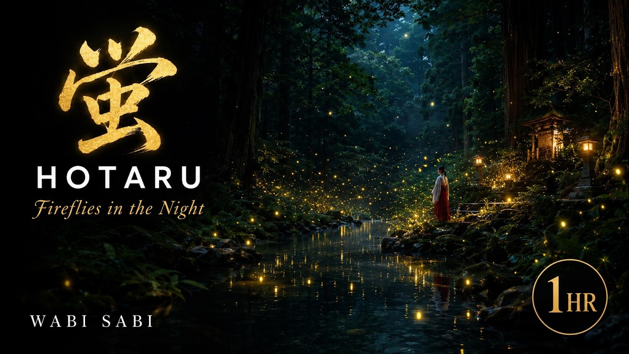 HOTARU 蛍 – Japanese Music for Deep Sleep & Serenity | Fireflies