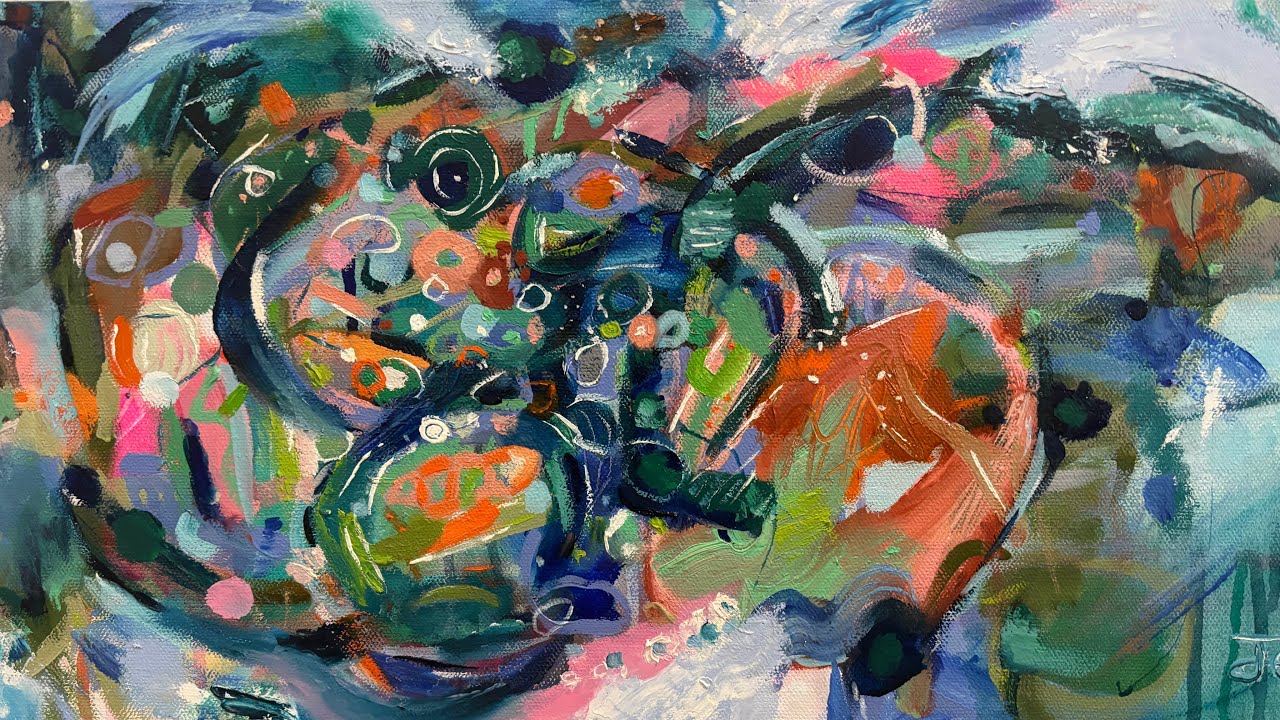 Healing the psyche with art small works - art portals @ jenniferscaliaart.com