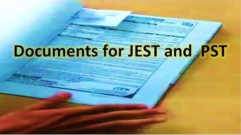 PST JEST New Important Update | Documents Submission Letters | Vacant Posts in UC | Required Docs