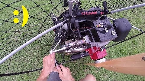 First Paramotor Flight following Engine Rebuild - Minor Issue