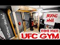 Home-Made UFC Gym | MMA | Boxing | Muay Thai setup - DIY for Bedroom or Garage.