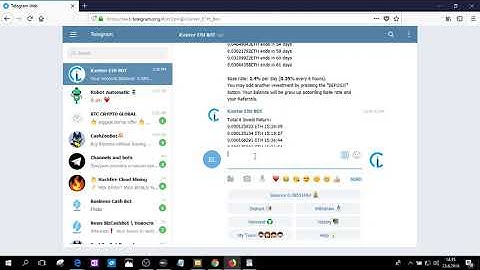 How To Withdraw From The iCenter ETH Bot In A Minute.