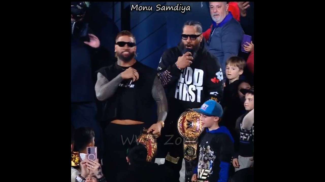 Представление Усо в сегодняшнем матче | WWE Monday Night Raw, 2 января 2026 года