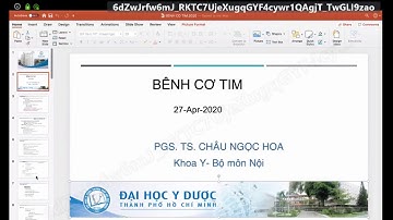 BỆNH CƠ TIM - PGS. TS CHÂU NGỌC HOA