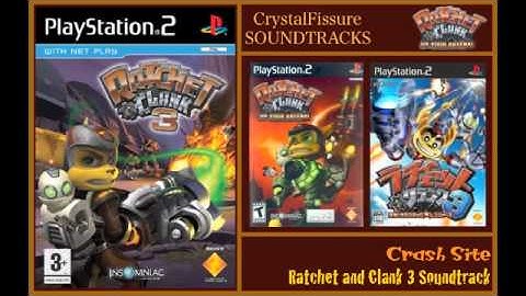 Ratchet and Clank 3: Up Your Arsenal Soundtrack - Planet Zeldrin: Crash Site
