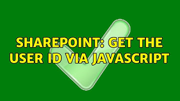 Sharepoint: Get the user id via javascript (3 Solutions!!)