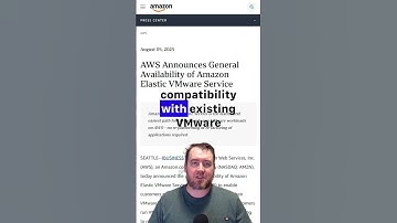 Amazon Launches Amazon Elastic VMware Service for Small Businesses ☁️🔄