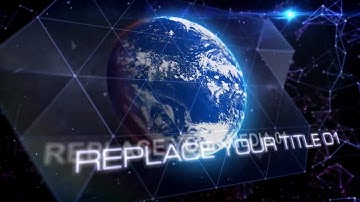 Space Of Plexus After Effects Templates