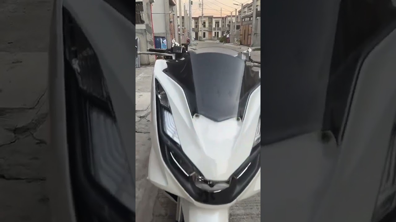 pasang visor bening pcx 