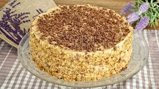 Очень Вкусный Торт Из Простых Продуктов Без Весов и Миксера ТОРТ Три стакана Тает во рту