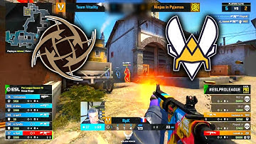 Vitality vs NIP - ESL Pro League Season 13 - INFERNO Highlights