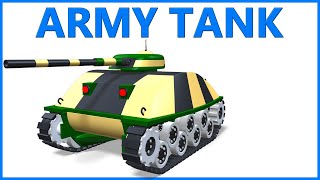 Toy Army Truck Animation Videos for Kids | Cartoon Army Tank Video for Kindergarten & Preschool