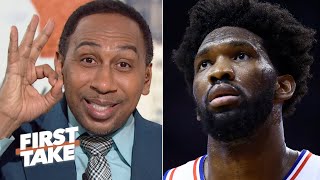 Stephen A. shreds Joel Embiid’s zero points against the Raptors | First Take