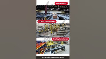 Conveyor Specialists - Lets Grow Together!