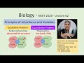 Thalassemia concept and NEET PYQ explained #neet #neet2026  #principlesofinheritanceandvariation
