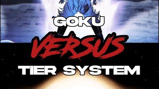 GOKU VS TIER SYSTEM