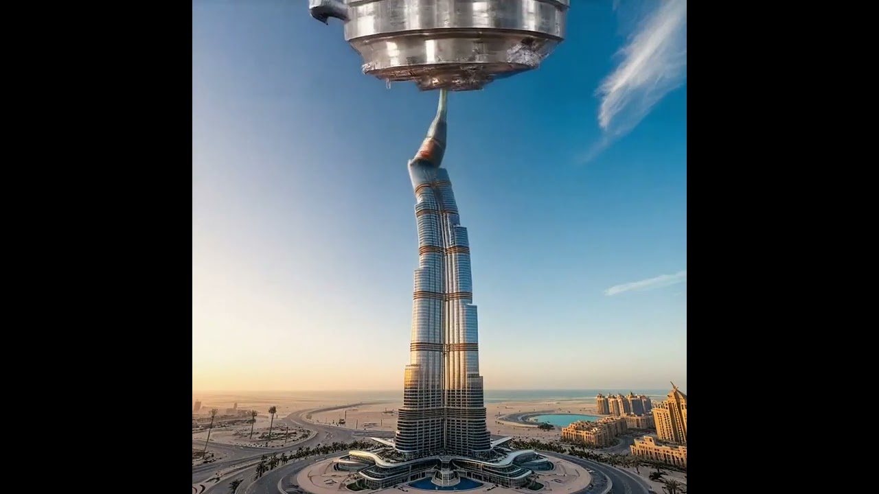Burj khalifa crush it video || 