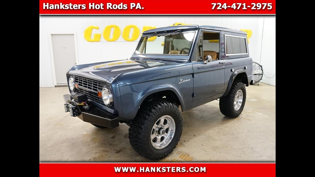 1966 FORD BRONCO 4WD street rods to go
