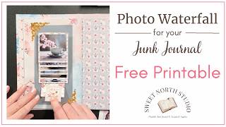 Interactive Photo Waterfall Tutorial + Free Cherry Blossom Kit! screenshot 4