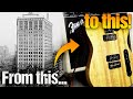 A GUITAR Made from OLD DETROIT BUILDINGS!