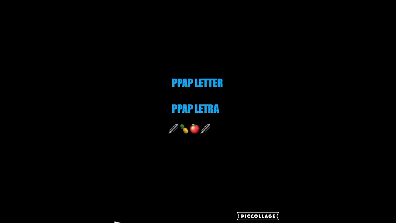PEN PINEAPPLE APPLE PEN SONG WITH LETTER / MÚSICA + LETRA / YouTube