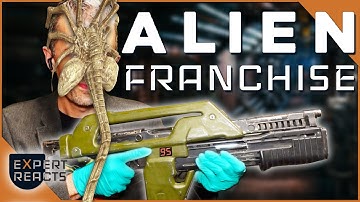 Firearms Expert Reacts to Alien Franchise Guns | EXP