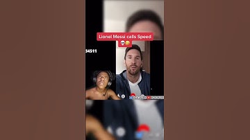 Messi Calls IshowSpeed 😳🤣