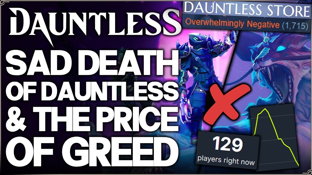 Dauntless is Dead - Awakening Update & Exploiting Players - Sad History of Best Monster Hunter-like!