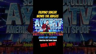 Filipino singer wows the judges, VIRAL😱