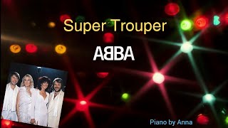Super Trouper - ABBA | Piano Cover with Lyrics