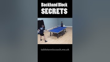 Backhand block secrets