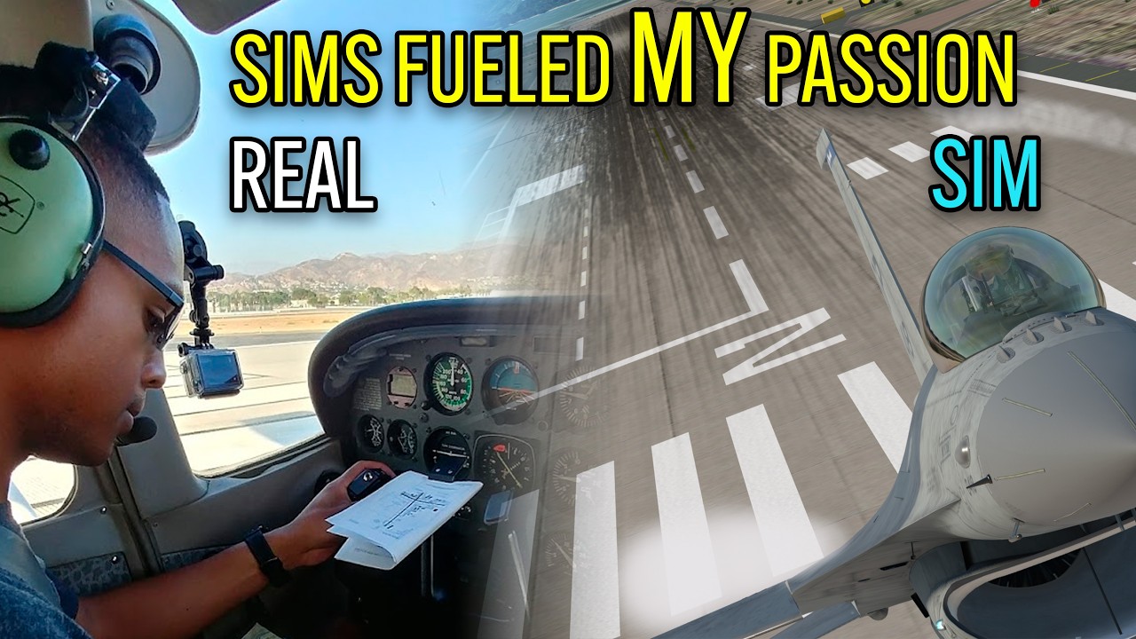 Fueling MY Passion: Flight Sims to Reality (Part 1) - Simulated Air Space (EP15)