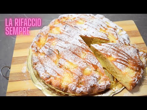 Questa torta di mele senza burro la rifaccio ogni settimana