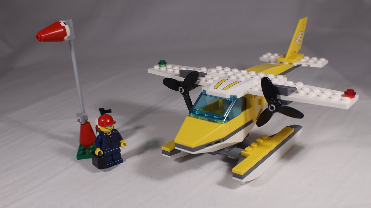 Lego City 3178 Seaplane Stop Motion Build
