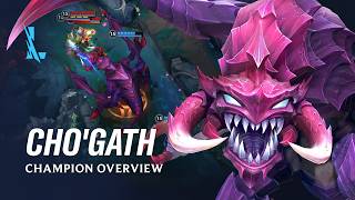 Cho’Gath Champion Overview | Gameplay - League of Legends: Wild Rift