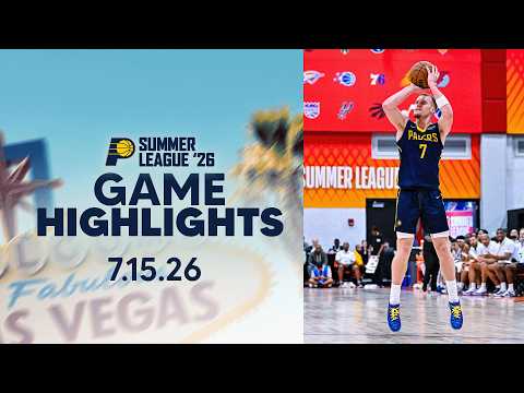 Indiana Pacers Summer League Highlights vs. Minnesota Timberwolves | July 15, 2026