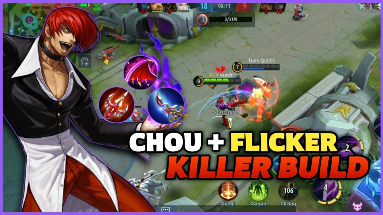 UNSTOPPABLE FORCE?! Mobile Legends Bang Bang | Chou Gameplay & Build