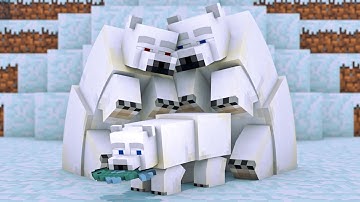Polar Bear Life - Minecraft Animation