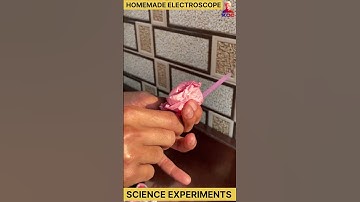 electroscope class 8 | science experiment | #experiment #science #physics #ytshorts