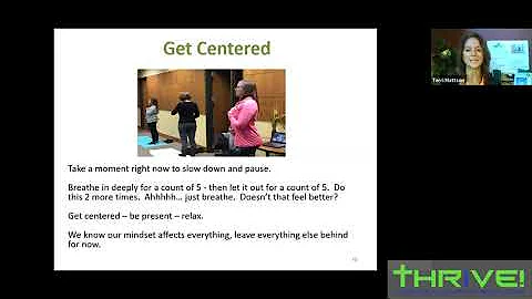 Thrive Keynote - Terri Mattson