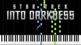 Star Trek: Into Darkness - Main Theme (Piano Tutorial) [Synthesia]