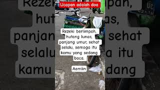 ucapan adalah doa yuk aamiin kan #quotes #shortvideo