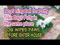 Teach Dog To Ring Bell, Train Dog Potty In One Spot, Teach Dog To Wipe Paws Teach Dog To Ring Bell, Train Dog Potty In One Spot, Teach Dog To Wipe Paws