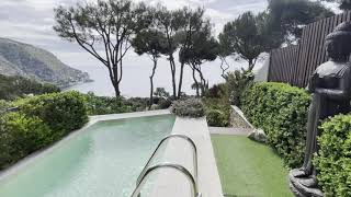 Luxury property in Eze bord de mer : Town house with a swimming pool for sale. Price 895 000 €.