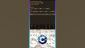 Defining a member function outside a class ।। C++ program