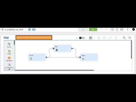 IICS | Store Procedure Transf (Conn)  Updated | #informatica #tamil #tamilyoutuber