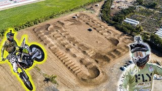 We Built Our Own PRIVATE Supercross Track in SOCAL! | JMC Racing