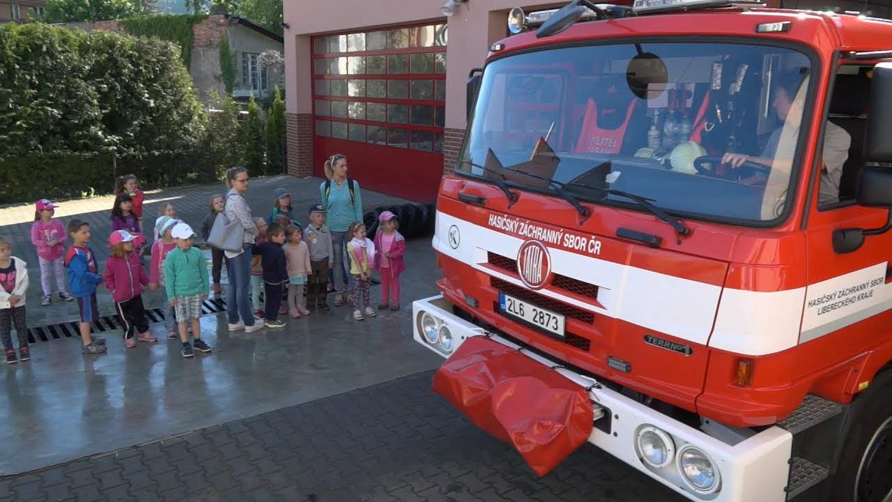 Exkurze u hasičů