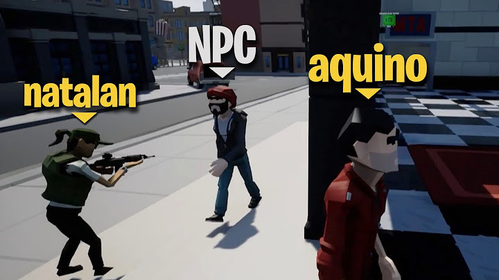 en este JUEGO debes SIMULAR ser un NPC